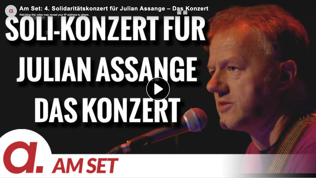 Solidaritätskonzert für Julian Assange